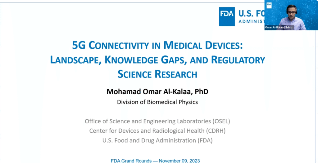 FDA Grand Rounds Screenshot